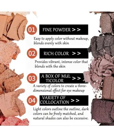 Joyeee Cream Contour Palette 20 Colors Concealer & Colour Corrector Kit with 11 Bamboo Makeup Brushes - 1.00g - Buy Online on SooperMarket.com