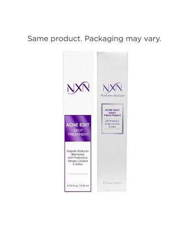 NXN Nurture by Nature Acne Edit Spot Treatment - 0.33 fl oz | Effective Blemish Treatment - Buy Online on SooperMarket.com