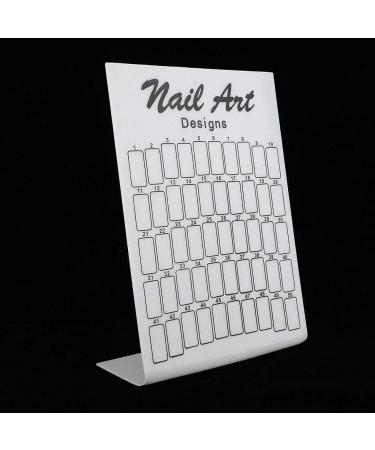 50pcs Nail Display Board Glass | Professional Nail Accessories for Manicure Stores | International Shipping Available - Buy Online on SooperMarket.com
