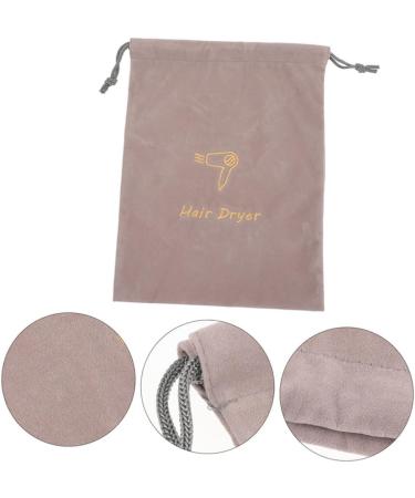 Baluue 2pcs Velvet Bag Travel Hair Dryer Blow Dryer Travel Bag Portable Hair Dryer Bags Cloth - Buy Online on SooperMarket.com