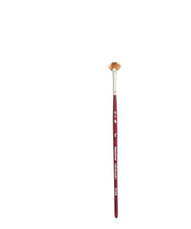Princeton Velvetouch  Series 3950  Paint Brush for Acrylic  Oil and Watercolor  Fan  10/0
