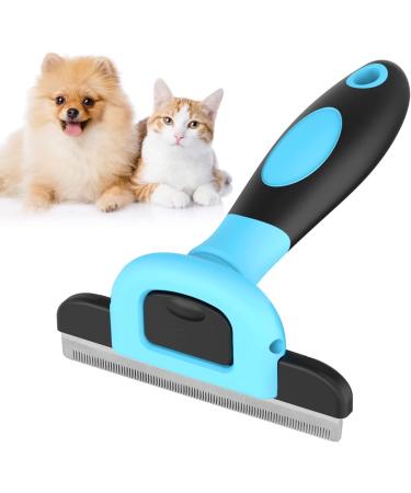 HCE Dog Hair Brush for Grooming | Best Brush for Matted Hair, Shedding & Defurring | Ideal for Large Dogs, Huskies | Blue - Buy Online on SooperMarket.com
