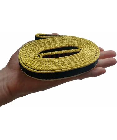 XINDA 16mm Nylon Sling Climbing Runner 22kN/4840lb CE UIAA Certified - 3 Pack 120cm Yellow - Ideal for Rock Climbing, Mountaineering, Rappelling, Hiking - Emergency Gear - Buy Online on SooperMarket.com