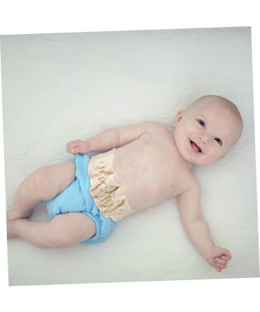VICASKY Diaper Belt & Umbilical Cord Clamp - Pure Cotton Belly Button Band for Hernia Support | Light Green - Buy Online on SooperMarket.com