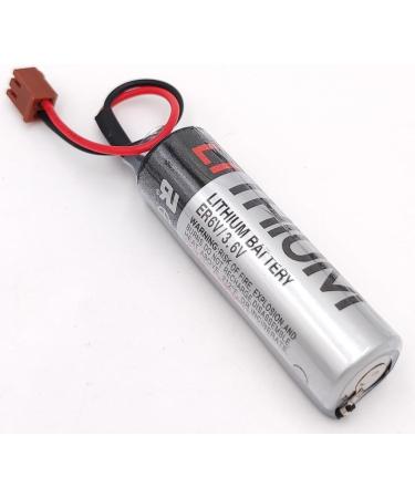 Buy Pack of 20 ER6VCT Batteries - 3.6V 2000mAh PLC Battery for Robots - Non-Rechargeable with Small Brown Plug - International Shipping Available - Buy Online on SooperMarket.com