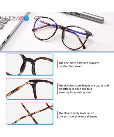 Firmoo Blue Light Blocking Glasses - Unisex Anti Glare Computer Gaming Eyewear - Black Non Prescription Eyeglasses | 0.0x Strength - Buy Online on SooperMarket.com
