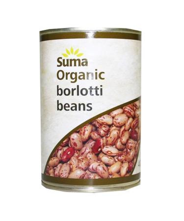 Suma | Borlotti Beans - Organic | 12 x 400G
