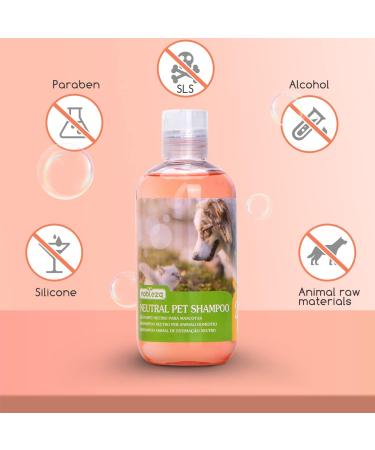 Nobleza Dog Shampoo for Itching & Mites - Anti-Bacterial Sensitive Formula for Cats Puppies & Kittens - 250ml Red - Buy Online on SooperMarket.com