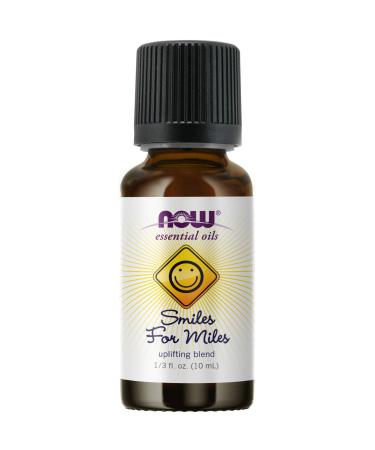 Now Foods Essential Oils Smiles for Miles Uplifting Blend 1 fl oz (30 ml)