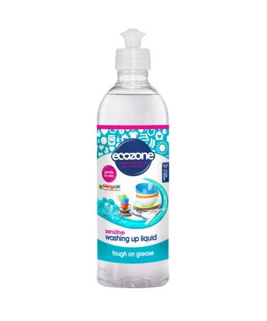 Ecozone Sensitive Washing Up Liquid 500ml 500 ml (Pack of 1) Sensitive