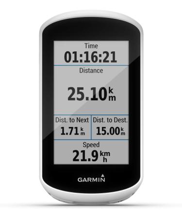 Garmin Edge Explore GPS Bike Navigation System - Pre-Installed European Maps 3 Touchscreen Easy-to-Use Refurbished (White/Black) - Shop Internationally - Buy Online on SooperMarket.com