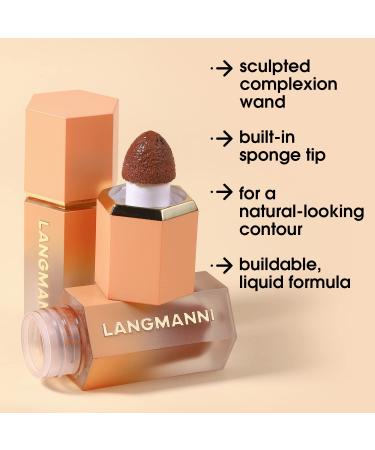 URQT Liquid Contour Wand - Sponge Tip, Highly Pigmented, Long Lasting, Natural Finish (Golden Sun) - Buy Online on SooperMarket.com