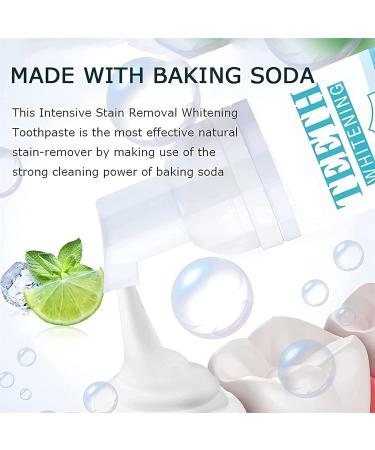 Teethaid Mouthwash & Tooth Whitening Foam - Natural Peppermint Toothpaste - 2 Pack Ultra-Mousse Foam for Effective Whitening - Buy Online on SooperMarket.com