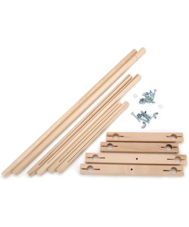 Frank A. Edmunds Split Rail Scroll Frame Set 2800 - Premium Quality for Embroidery and Cross-Stitch Projects - Buy Online on SooperMarket.com