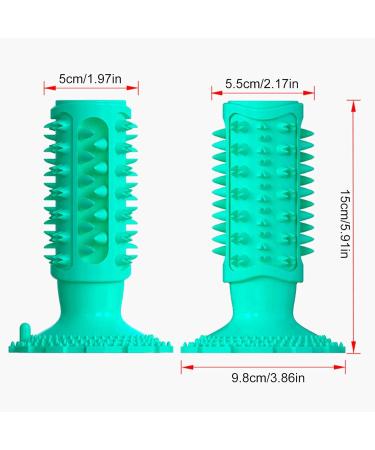 Shenrongtong Dog Toys for Teeth Grinding | Conical Tooth Care for Puppies | Classic Sound Dog Toothbrush (Lake Blue) | Veterinary & Animal Shop Essential - Buy Online on SooperMarket.com