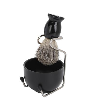 Men's Beard Shaving Set | Brush Foam Bowl & Stand | Premium Beard Care for Barbershop Hotel & Home - Buy Online on SooperMarket.com