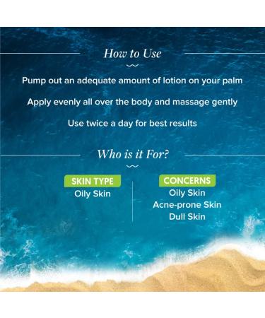 Clear+ Silky Body Lotion for Oily Skin | Green Tea & Salicylic Acid | 24-Hour Moisturization | Relieves Body Acne & Itching | 10.14 Fl Oz - Shop Internationally - Buy Online on SooperMarket.com