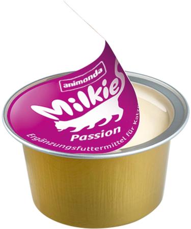Animonda Milkies Cat Milk - Variety Pack 4x20 Cups | 75g Total - Premium Cat Milk Portions for Healthy Cats - Buy Online on SooperMarket.com