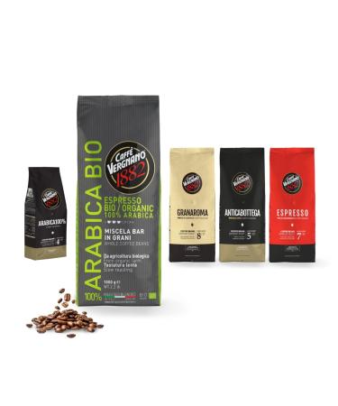 Caff Vergnano 1882 100% Arabica Organic Coffee Beans - 1kg Pack for International Shipping - Buy Online on SooperMarket.com