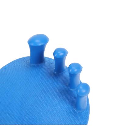2pcs Large Friction Toe Separator Spacers | Meniscus Soles Dot Grid Design | Portable Body Corrector for Home - Buy Online on SooperMarket.com
