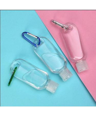 Ulife Mall 8-Piece 50ml Portable Travel Bottles Set - Empty Flip-Cap Bottles for Easy Travel | International Shipping - Buy Online on SooperMarket.com