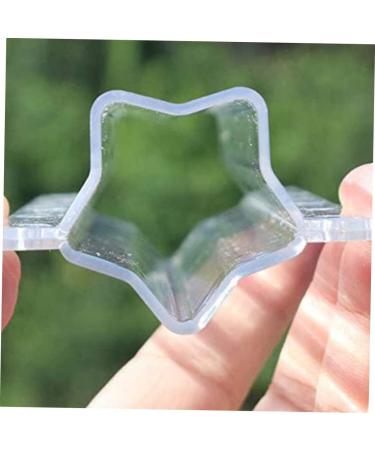 SUPVOX 6 pcs Vegetables Stencil Clear Growing Garden Tools Heart-Shaped Cube Gardening Growth Heart - Buy Online on SooperMarket.com