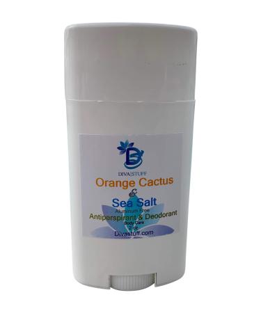 Orange Cactus & Sea Salt Odor Neutralizing Aluminum Free Antiperspirant & Deodorant By Kym's Diva Stuff