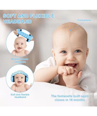 CUIFULI Kids Noise Reduction Earmuffs - Blue, for Babies & Toddlers 12-36 Months - Buy Online on SooperMarket.com