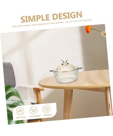 Zerodeko Food Supplies to Go Food Containers with Lids Instant Noodle Bowl Soup Bowls Fruit Bowls Salad Containers with Lids Ramen Noodles Bowl Snacks Container Household Food Bowl Glass 14x14cm As Shown - Buy Online on SooperMarket.com
