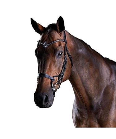 Collegiate 2021 Comfitec Crystal Bridle 80770 - Black - Cob