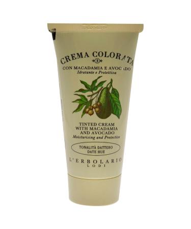 L'Erbolario Tinted Day Cream Macadamia & Avocado - Nuanced Dates No. 3 50ml | International Shipping Available - Buy Online on SooperMarket.com