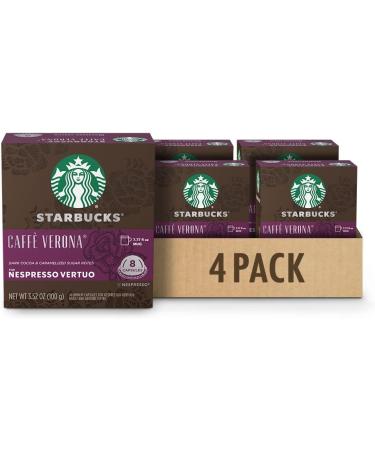 Starbucks By Nespresso Caff Verona Coffee Pods Dark Roast Nespresso Vertuo Line Compatible Capsules 4 X 8 Coffee Pods & By Nespresso Pike Place Roast Coffee Pods Medium Roast 8 Coffee Pods - Buy Online on SooperMarket.com