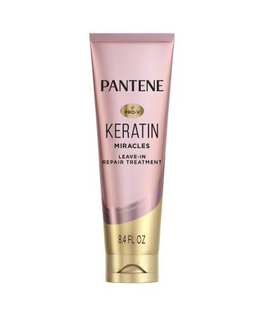 Pantene Keratin Hair Treatment  Protein Treatment  with Argan Oil  Repairs Split Ends  Protects Hair from Damage  for Dry Damaged Hair  Safe for Color Treated Hair  Formaldehyde Free  8.4oz