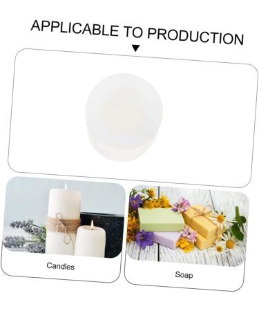 VILLCASE Candles 10 Pcs Candle Mold Silica Gel Handmade Supplies Soap 3D - Buy Online on SooperMarket.com
