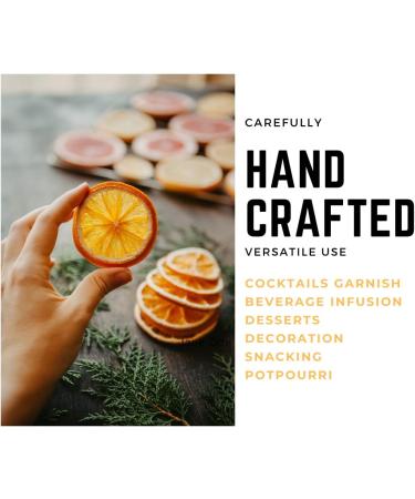 Me Garnish 3.5Oz Dehydrated Orange Slices for Cocktails | 35+ Dried orange slices | Dried Fruits for Cocktails | Dried orange slices for crafts | Dried Citrus Slices for drink garnish | Dried oranges - Buy Online on SooperMarket.com