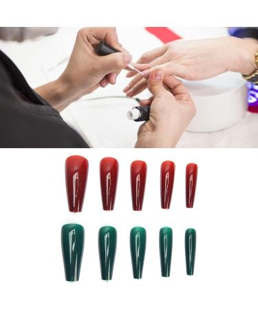 Solid Color Fake Nails Colorful False Nails Pure Color Full Cover Nail Tip Artificial Fake Nails Long Full Coverage False Nails French Nail Acrylic Fake Nails (04) - Buy Online on SooperMarket.com