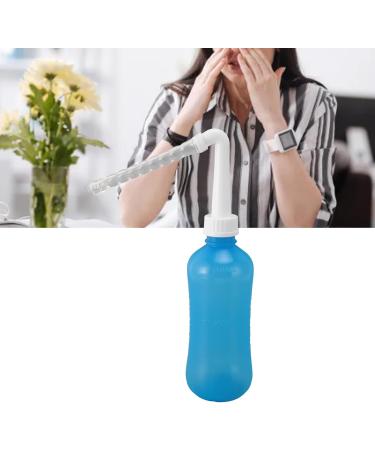 Nasal Rinsing Cleaner Efficient Easy Large Capacity Comfortable Sinus Rinsing Bottle for Sea Water (310ML Blue) - Buy Online on SooperMarket.com