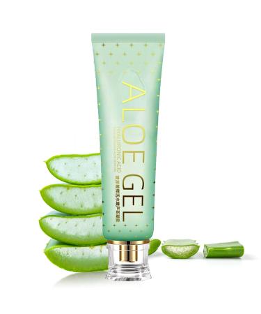 Natural Aloe Vera Gel for Face Pure Aloe Vera Gel Aloevera Gel for Skin Soothing Aloe Vera Face Gel for Women & Men Aloe Vera After Sun Body Face Care for Sunburn Repair Scars Restoring 160g