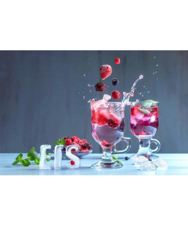 Teisseire Grenadine Drink Syrup 0% - 600ml (Pack of 3) | Authentic Fruit Flavor for Refreshing Beverages - International Shipping Available - Buy Online on SooperMarket.com