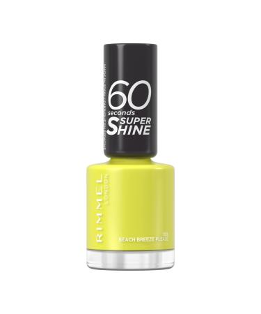 Rimmel London Super Shine 60 Seconds Nail Polish 155 Beach Breeze Please 8ml