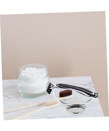 Premium Brush Holder & Razor Stand - Stable Safety Tool for Beard Shaving | Ideal Bathroom Storage for Men - Buy Online on SooperMarket.com