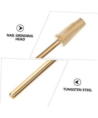 Gogogmee Nail Polisher Pedicure Tools Nail Polishing Shape Tools Nail File Bits Manicure Pedicure Bit Manicure Grinding Head Nail Art Drill Bits Nail Art Bits Nail Drill Head Tungsten Steel - Buy Online on SooperMarket.com