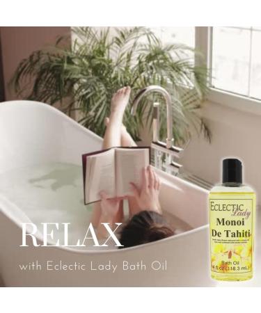 Eclectic Lady Tulip Bath Oil - Nourishing Scented Bath Oil for Dry Sensitive Skin - Relaxing Moisturizing Shower Oil (8 oz - Buy Online on SooperMarket.com