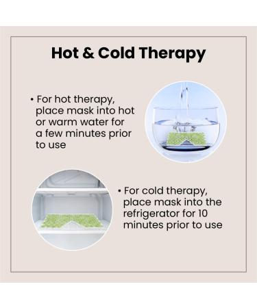Lindo Jade Eye Mask - 100% Natural Handcrafted Jade Stone Eye Mask for Hot & Cold Therapy Soothing Depuffing & Anti-Aging Skincare - Buy Online on SooperMarket.com