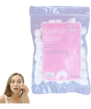 Cotton Balls White Cotton Balls for Baby - Multipurpose Makeup Remover Absorbent for Makeup Remover Skin Cleaner Makeup Cleaning Household 1. About 100 Grains (About 0.5 Grams) - Buy Online on SooperMarket.com