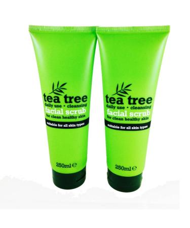 Tea Tree Facial Scrub 250ml Pack of 2