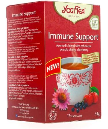 Yogi Tea Immune Support Organic Herbal Tea 17 x 2g - Buy Online on SooperMarket.com