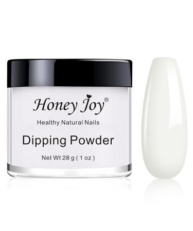 28g/Box Fine Dipping Powder French Manicure Foundation Colors Pink and White Dip Powder Nails No UV Led Cure 0.98oz per box Natural White Dip-Natural White-UKA