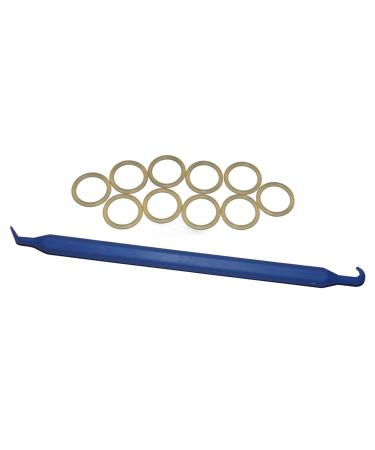Scuba Standard 5/8inch Tank Yoke K-Valve Polyurethane 014 O-Ring (10 pcs) Bonus O-Ring Pick