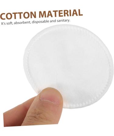 200 Pcs Skin-Friendly Organic Cotton Pads - Soft Makeup Remover & Toner Rounds - Reusable & Disposable Facial Cotton Pads - Buy Online on SooperMarket.com